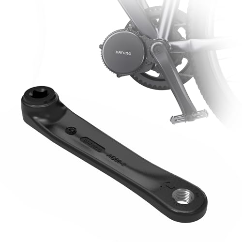 Manivelle BAFANG en alliage d'aluminium 170mm haute résistance trou losange