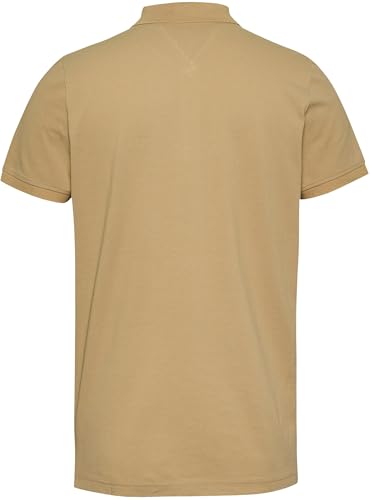 Tommy Jeans TJM Slim Placket Polo EXT S/S Polo Men's, Beige (Relic Tan), XXL – Ansicht 8