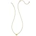 Kendra Scott Cailin 14k Gold-Plated Pendant Necklace in Golden Yellow Crystal, Fashion Jewelry for Women