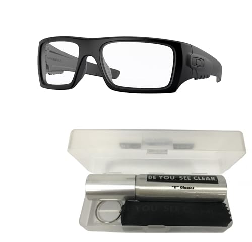 Oakley OO9253 Sunglasses Bundle: OO 9253 925307 Matte Black and Eyewear Cleaning Kit2
