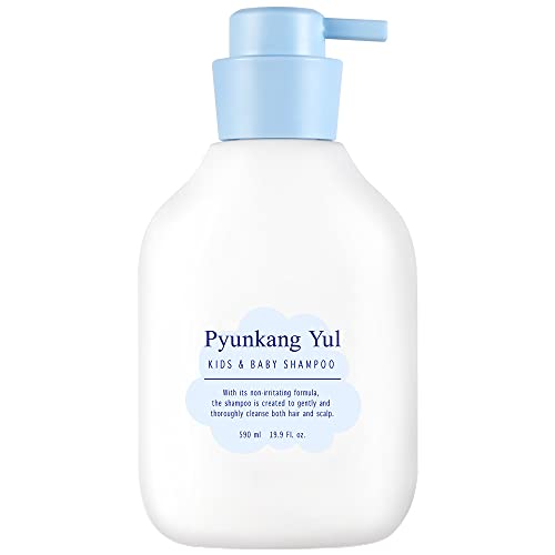 Pyunkang Yul Kids & Baby Shampoo With Ceramide, Acorus Calamus, Camellia Seeds, Cica, Honeysuckle Flower | Hydrating, Nourishing, Scalp Cleansing, Fragrance Free, Ewg Verified 19.9 Fl.oz. #TOP6