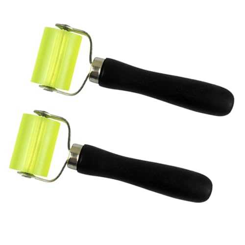 CANIGHT 2pcs Wallpaper Seam Rollers Reusable Wall Covering Tool for Smooth Application and Bubble Prevention Ergonomic Design for Efficient Use