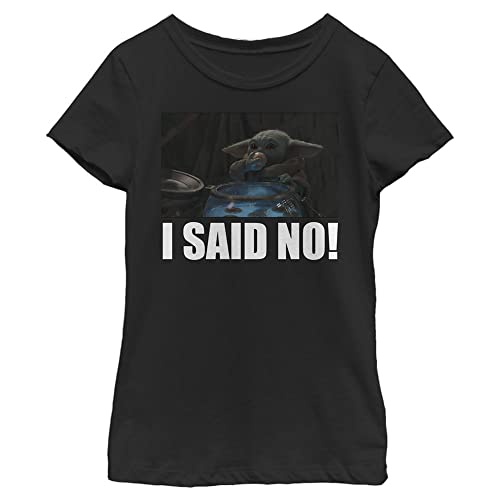 T-shirt Star Wars Mandalorian pour fille look geek et décontracté en taille XS