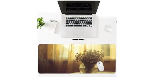 Mouse pad gamer fleurs de Xia du soir grand format 1000x500x3mm