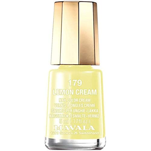Mavala Mini Color Vernis à Ongles Crème 5 ml - Couleur : 179 : Lemon Cream