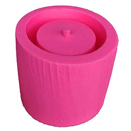 Silicone Concrete Flower Pot Mold Cement Succulent Round Plants Flowerpot Silicone Mold Clay Mould Diy Pen Candle Holder Mould #TOP5