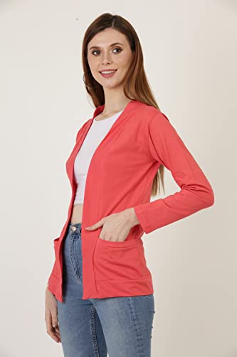Image of Women's Cotton Pocket Shrug