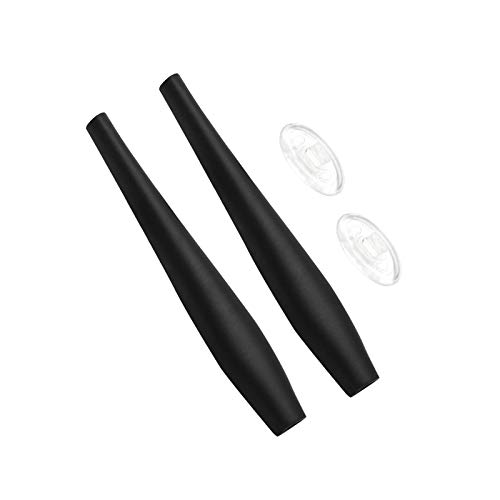 BlazerBuck Sock Kits Earsocks & Nosepieces for Oakley Crosshair 2.0 OO4044 Sunglass - Black