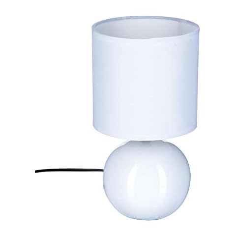 Lampe Boule 25cm Blanche Atmosphera Cover