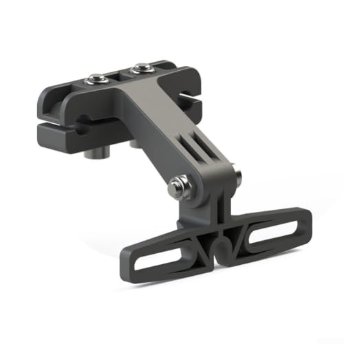 Image of Caswynlife Electric Bike Tail Light Bracket, Rear Rack Mount, For E-Bike Saddle, ABS Cycling Taillight Holder Compatible, With Most Lights & Action Cameras