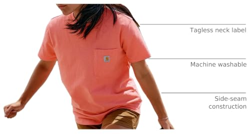 Image of Carhartt Women's Iconic WK87 Pocket T-Shirt Closeout