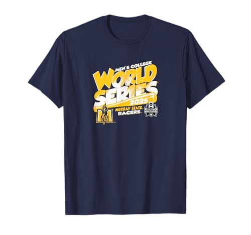 Murray State Racers MCWS 2025 College World Series Navy T-Shirt