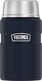 THERMOS Stainless King Vacuum-Insulated Food Jar, 24 Ounce, Matte Blue