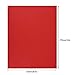 Colored Vellum Paper 8.5 x 11'' 50 Sheets Transparent Vellum Paper Translucent Printable Tracing Paper for Drafting Ink Jet Laser Printer (Multicolored)