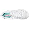 Skechers Womens Dlites Fresh Start Memory Foam Lace Up Sneaker