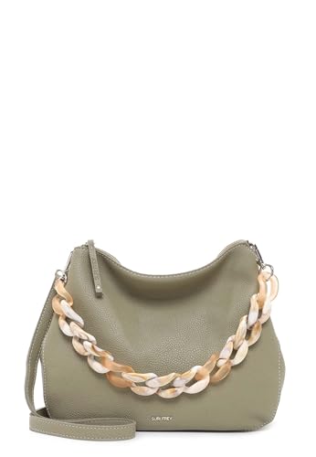 Sacoche Candy Suri Frey kaki sac à main bandoulière femme avec fermeture éclair