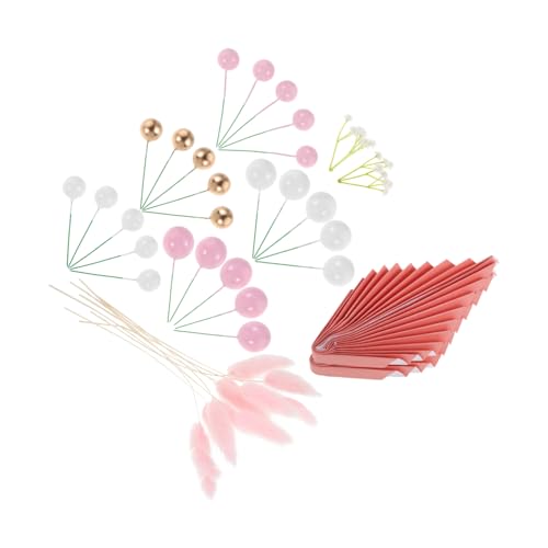 FUTUREORYY 42 piezas Bolas Decorativas para Tartas Blancas Perladas Accesorios Reutilizables para Decoración de Pasteles Cumpleaños Bodas y Showers Toppers DIY para Repostería Festiva