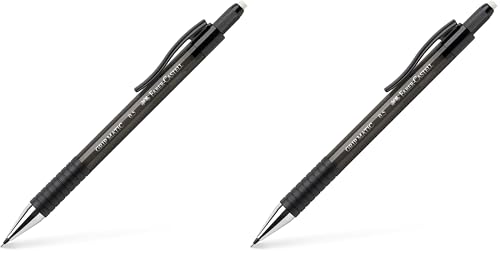 Faber-Castell 137599 - Porte-mine Grip Matic - Noir - 0,5 mm (Lot de 2)