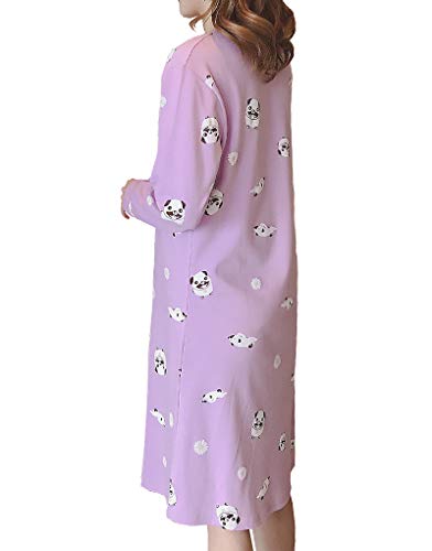 Vopmocld Long Nightgown Cute Strawberry Pattern Nightdress for Big Girls Size 8-17 Years3
