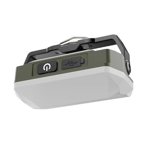 Portable LED Work Light - Magnetic Waterproof Spotlight, Adjustable Brightness Camping Lamp | for Hiking Fishing Outdoor Indoor Tent Emergncy Car Repair Construction Home Workshop Night Tasks