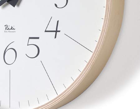Amazon.co.jp: Lemnos レムノス Riki Clock リキ クロック 細字 M