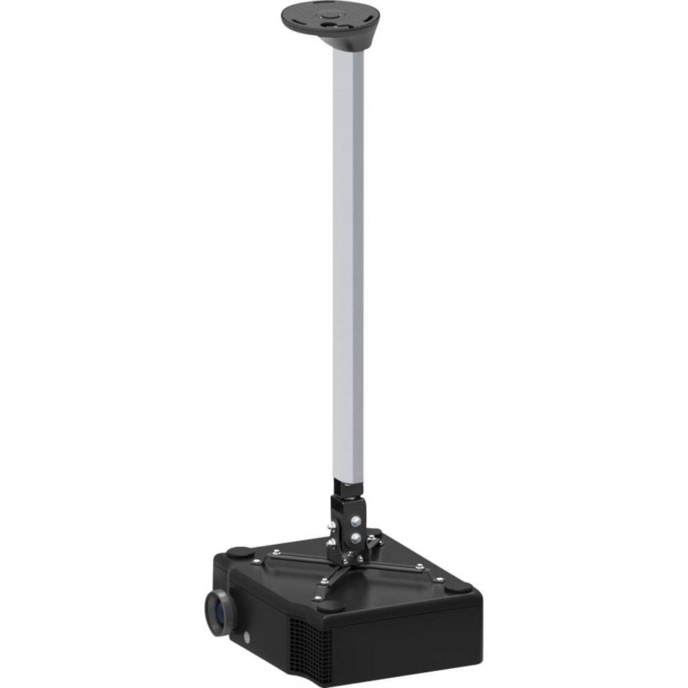 NewStar BEAMER-C500SILVER - Supporto per proiettori a soffitto, 10 kg, 250-1750 mm, 360°