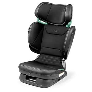 PEG Viaggio Flex 120 High Back Folding Booster, Licorice (Black)