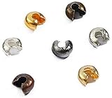 Bestes Geschenk: Diese Perlenkappen kombinieren mit anderen Accessoires, um Ihren Schmuck einzigartig zu machen.Schönes Geschenk für deine Freunde und Familie.Wenn Sie Probleme für unsere Perlen für Schmuckherstellung haben, wenden Sie sich bitte an uns.