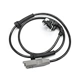 JUUDDENPARTS 9665386880 Car Rear ABS Wheel Speed Sensor, Black Anti Lock Brake Wheel Speed Sensor Replacement for Citroen C4 C4 Coupe C4 II DS4 Replacement for Peugeot 307 308 Replaces 4545.L0
