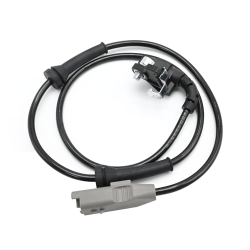 JUUDDENPARTS 9665386880 Car Rear ABS Wheel Speed Sensor, Black Anti Lock Brake Wheel Speed Sensor, Replacement for Citroen C4 C4 Coupe C4 II DS4, Replacement for Peugeot 307 308, Replaces 4545L0