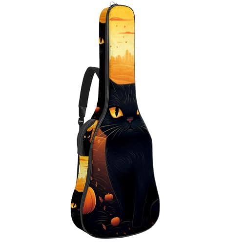 Housse guitare acoustique étanche 104,1 cm sac de transport tissu Oxford éponge épaisse