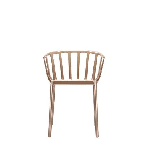 Kartell Sfch-K5806-29 Dining Chair, Dove W20.1/D20.1/H29.5/Sh18.1 Inches (51/51/75/46 Cm), Venice #TOP3