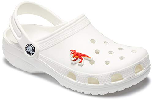 Image of Crocs Jibbitz Unicorn & Friends Shoe Charms | Jibbitz for Crocs, T Rex Dinosaur, Small