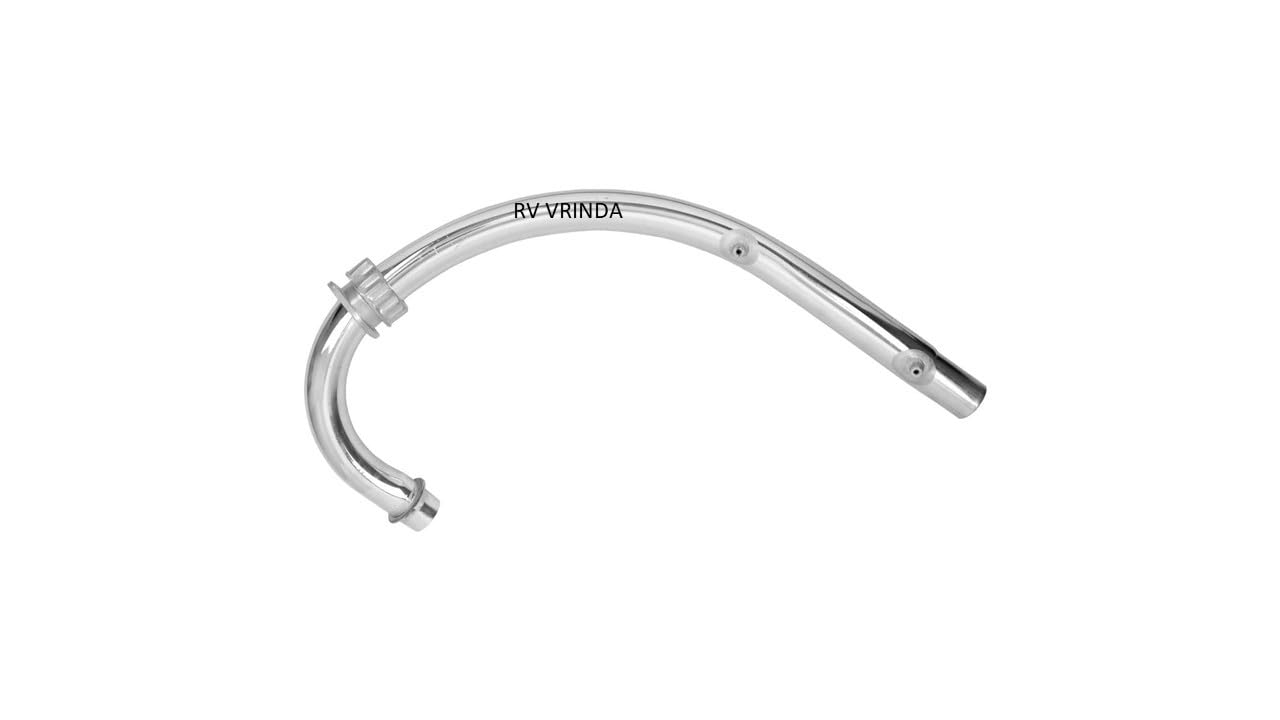 U-Type Silencer Bend Pipe Chrome for RE Classic/Electra/Standard 350&5000 BS3&BS4. Compatible with RE Bullet Electra Twin Spark-picture-14