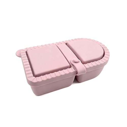 VlHpnpe Compartiment Boîte à collations en silicone de qualité alimentaire Passe micro-ondes Anti-fuite Portable pour les voyages et l ' usage domestique Passe lave-vaisselle