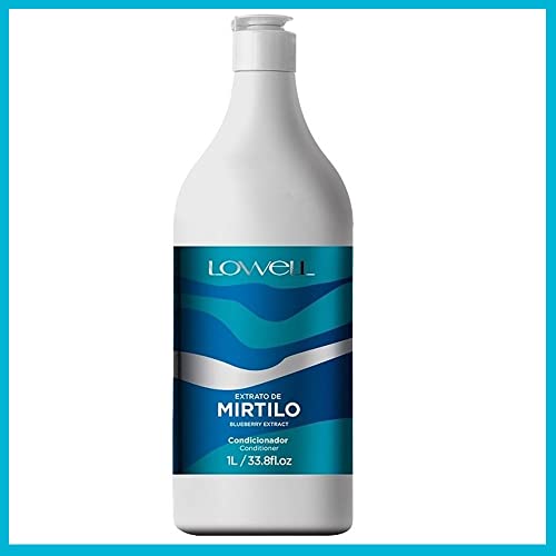 Shampoo + Condicionador Lowell Extrato De Mirtilo Blueberry Extract 1 Litro
