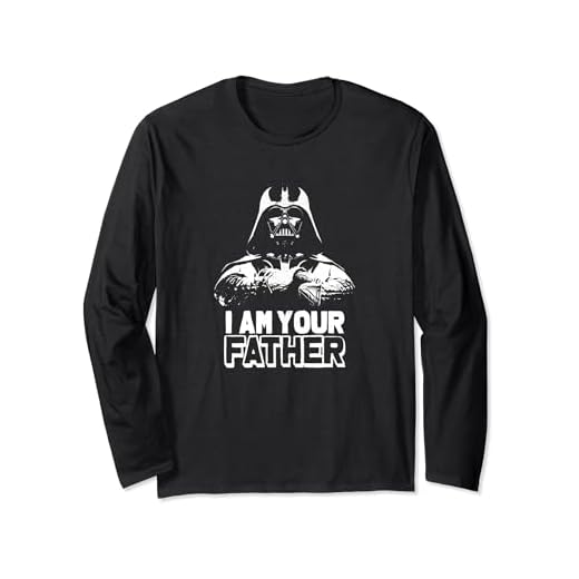 Star Wars Darth Vader I Am Your Father C1 Manga Larga