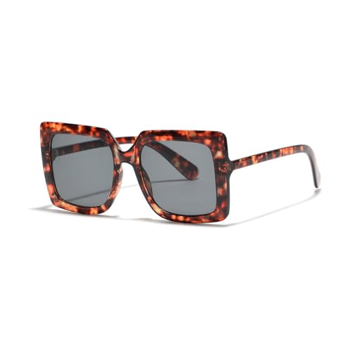 Lunettes de soleil carrées protection UV400 totale pour homme et femme