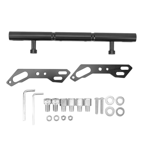 Barra transversal para motocicleta XMAX 400 250 300 barra de equilibrio ajustable negra 6