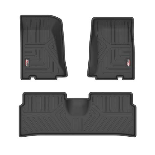Image of GFX TPV Premium 3D Life Long Car Floor Mats Compatible with Bolero 7 Seater (2011-2023) Black
