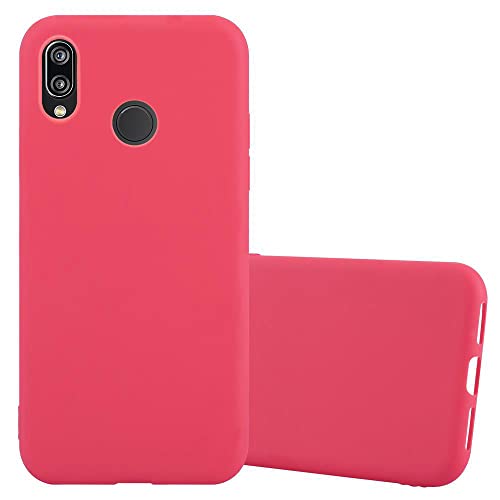 Cadorabo Custodia per Huawei P20 LITE in ROSA TRANSPARENTE