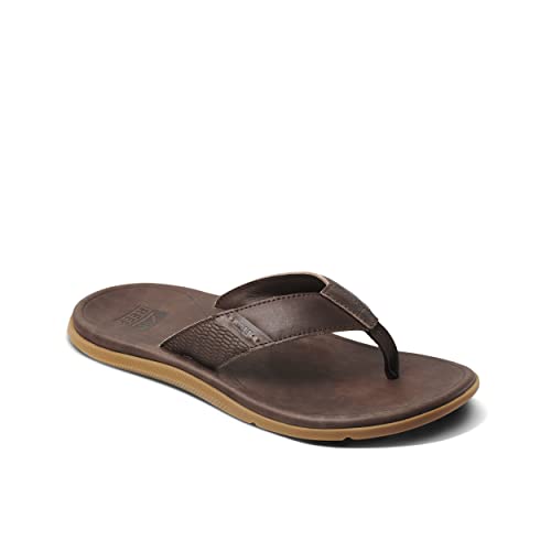 Image of REEF Leather Santa Ana Mens Sandal