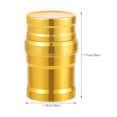 iplusmile Wanderbrenner Mini Aluminium Metall Alkohole Lampe Labor Chemie Alkohole Brenner Laborgeräte Heizung Für Stirling Motor Dampfmaschine Brenner Golden Camping-Heizgerät
