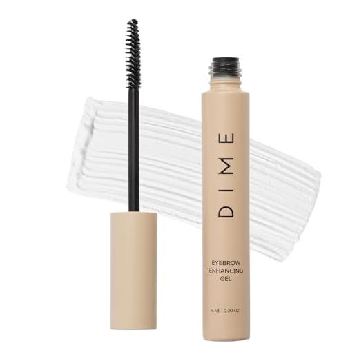DIME Beauty Eyebrow Enhancing Gel, Eyebrow Booster and Lash Enhancer, 1 Count