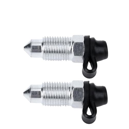 Mamelon de vis de purge M10x1mm pour étrier de frein moto 2 pièces