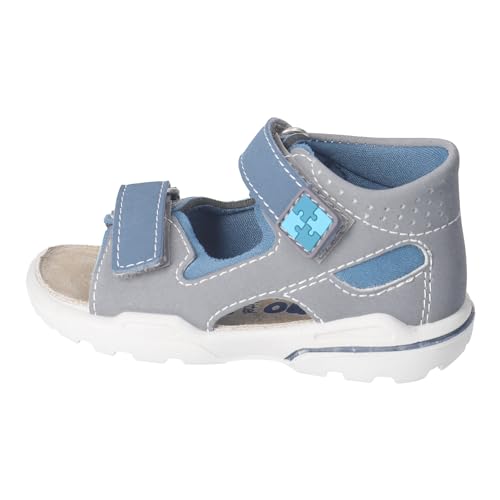 RICOSTA Manto | Graphit/Petrol | Childrens Rip Tape Sandals2