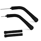 [minkissy] 2組メガネアーム用スリーブ メガネテンプルカバー 滑り止め イヤーグリッパー