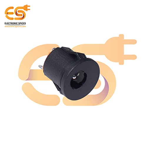 Image of Electronic Spices 3.5mm Female Jack 3 Pin Push Panel Mount Dc Power Connector Pack of 50pcs