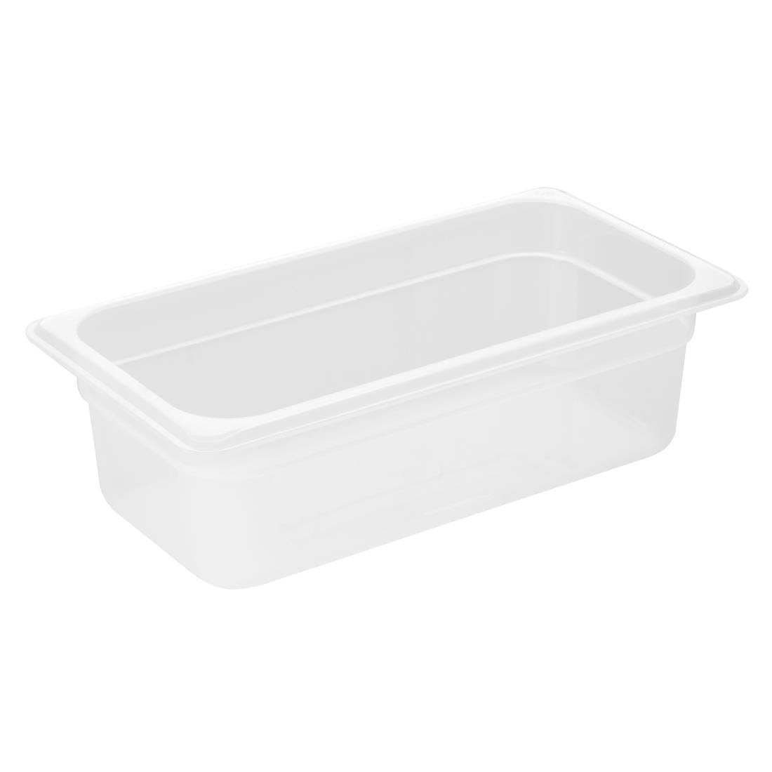 Nisbets Essentials Container Polypropylene, GN 1-3 100 mm 3.6 Ltr