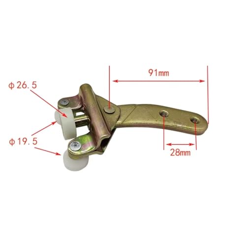 Guía deslizante de brazo corto para VW Transporter 1993-1996 inferior 701843406A 3